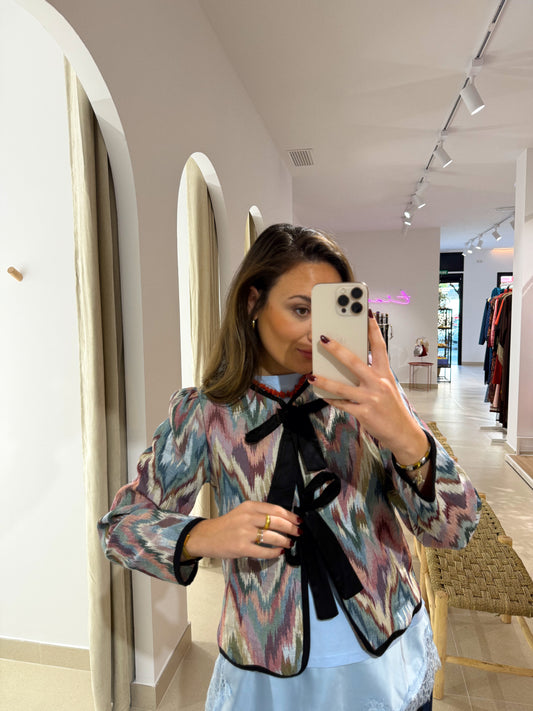 CHAQUETA INDIA LAZOS