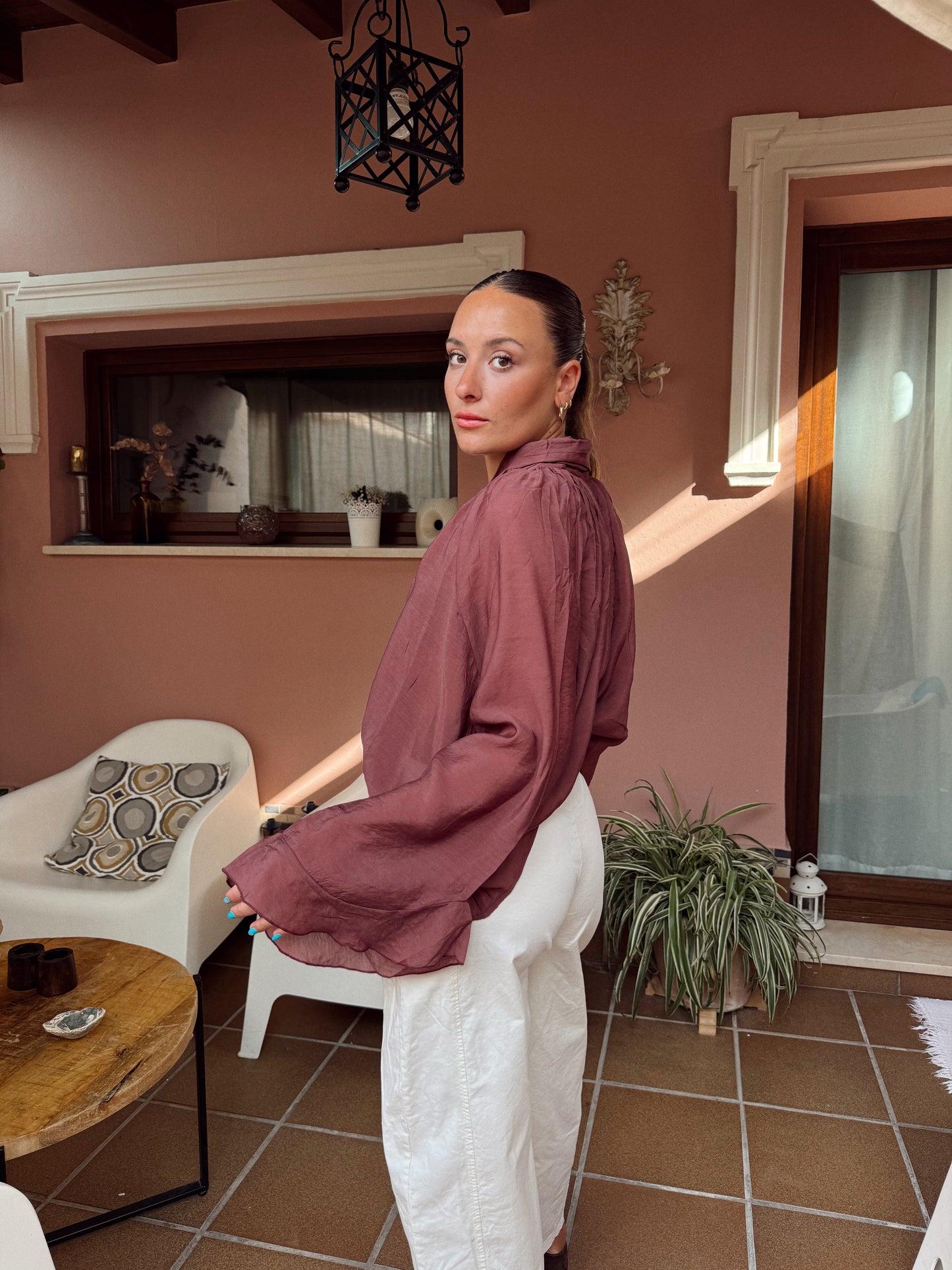 BLUSA AMARANTO