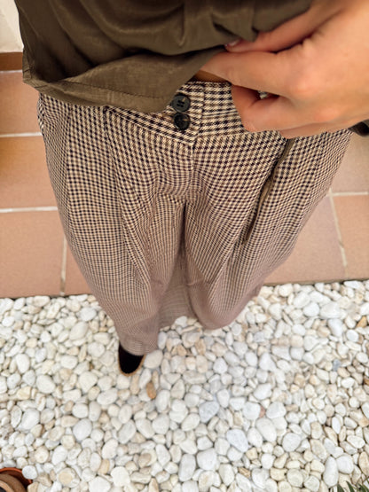 PANTALÓN PINZA PATA DE GALLO