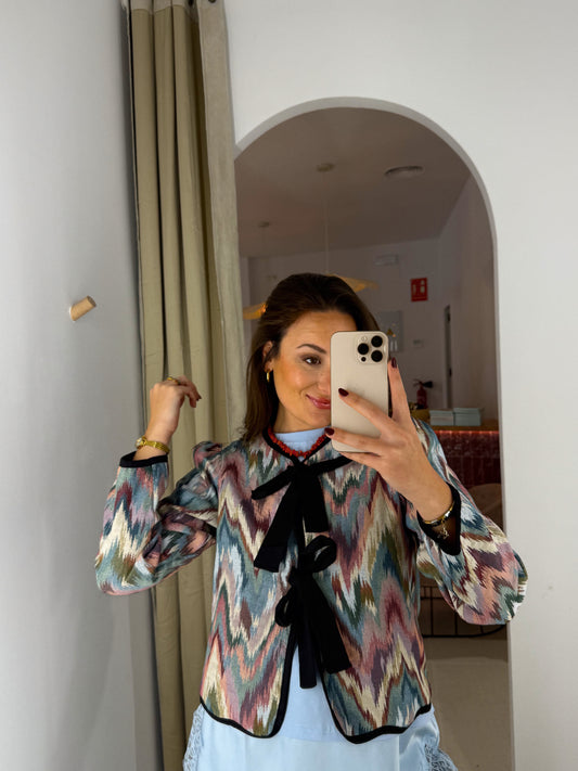 CHAQUETA INDIA LAZOS