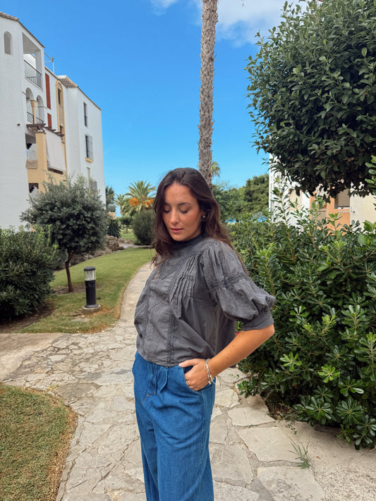 BLUSA MATILDA GRIS