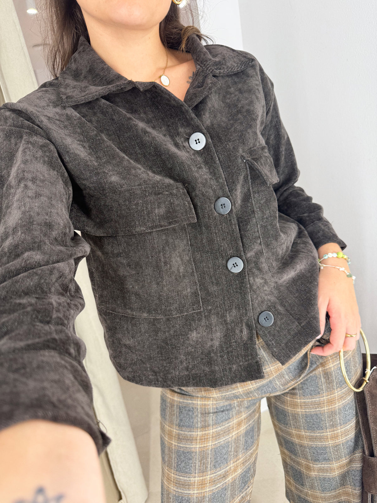 CHAQUETA OTOÑO MARRÓN