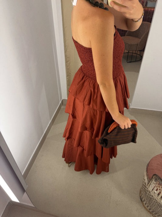 VESTIDO MAREA TEJA
