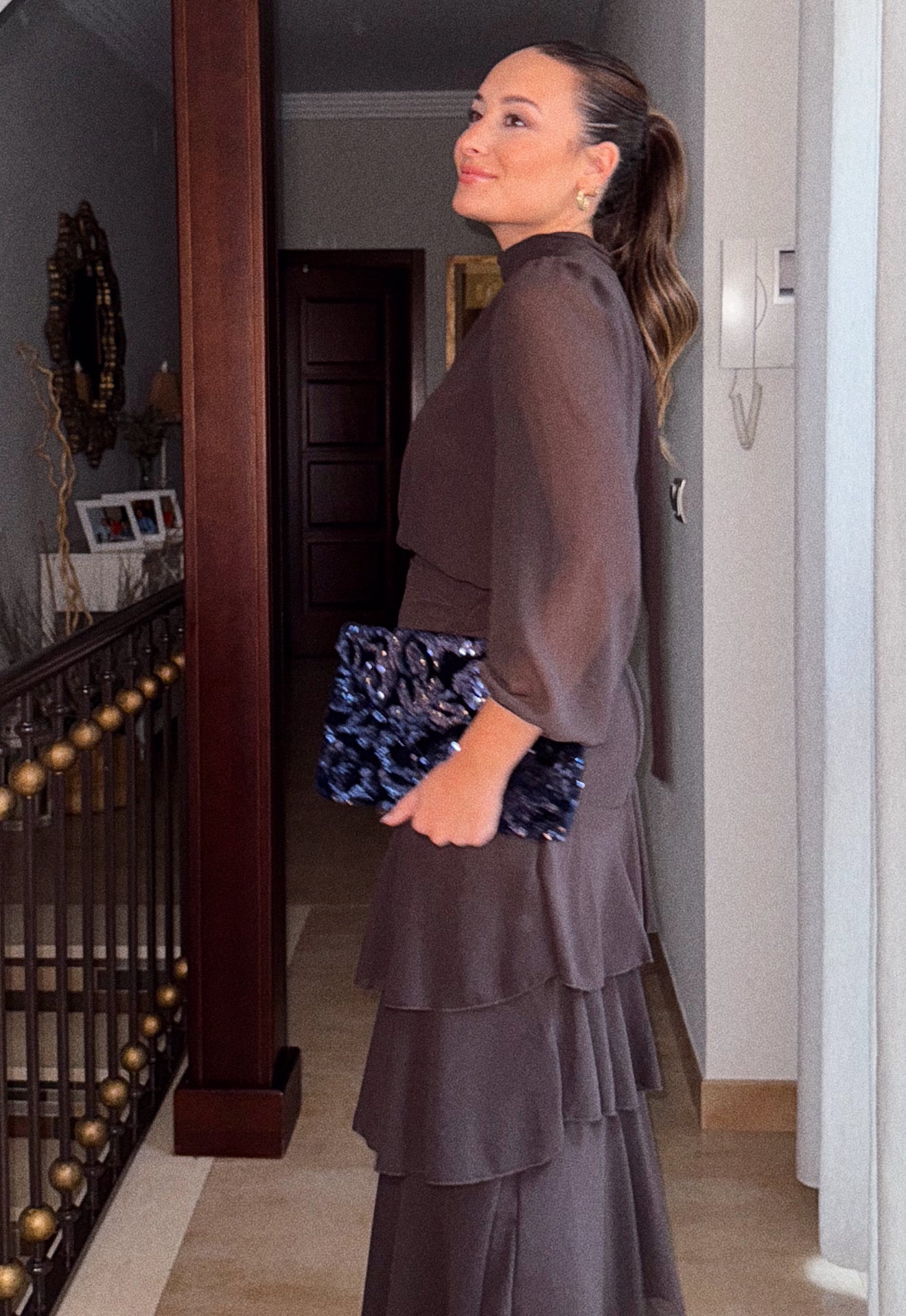 BOLSO CARTERA FIESTA AZUL