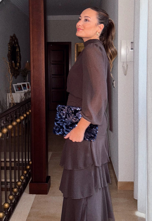 BOLSO CARTERA FIESTA AZUL