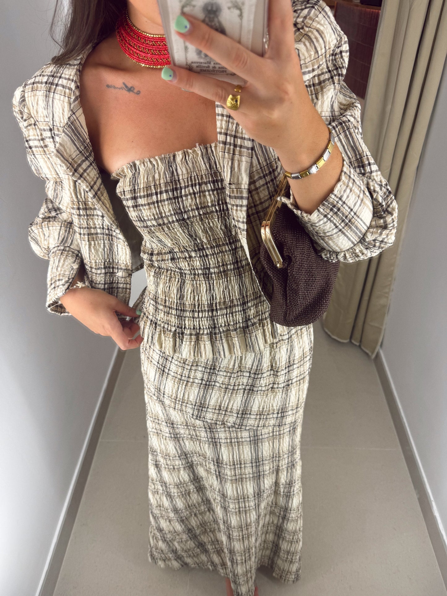 SET AROUSA TOP + FALDA