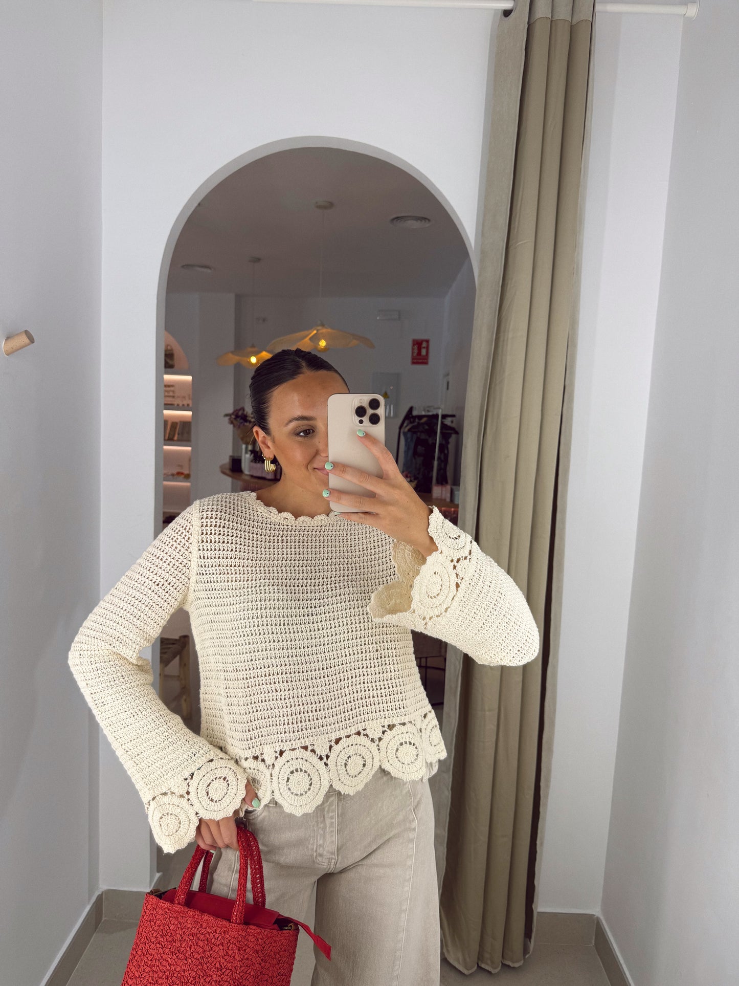 JERSEY PUNTO BEIGE