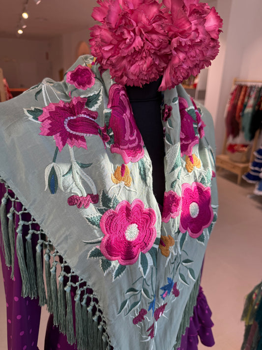 MANTONCILLO CARMINA VERDE JABONOSO