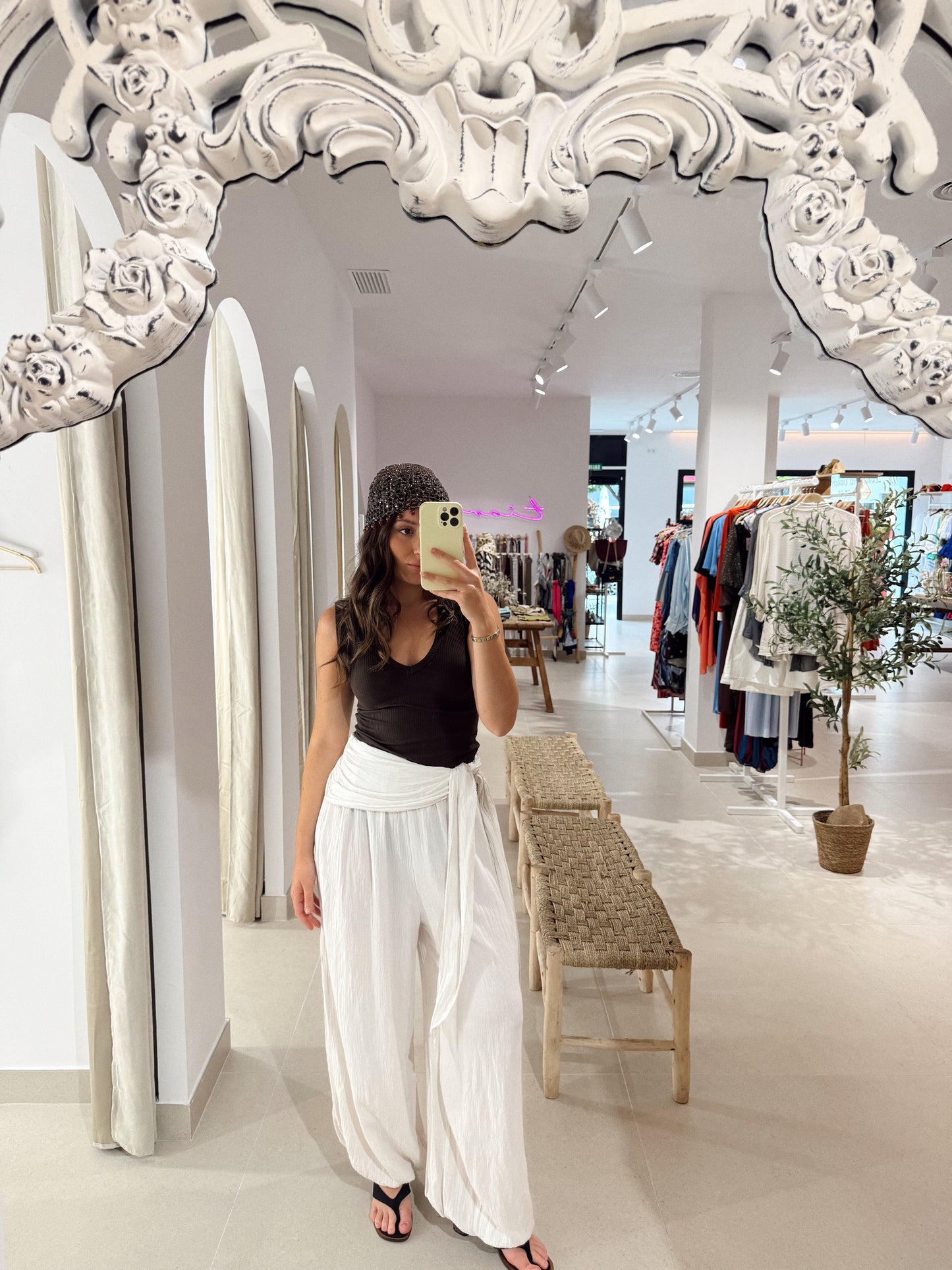 PANTALÓN IBIZA BEIGE