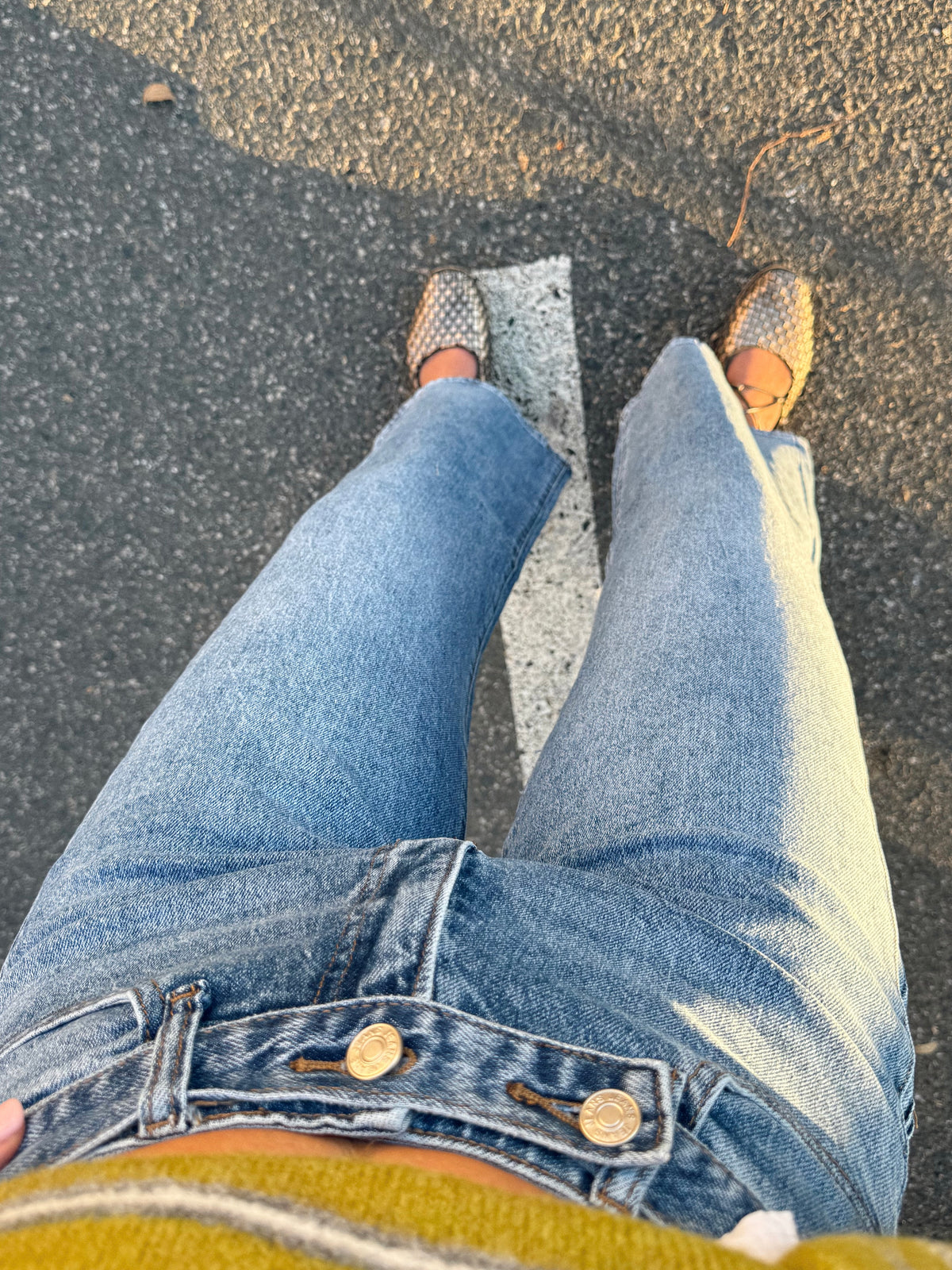 JEANS WIDE LEG DOBLE CINTURA