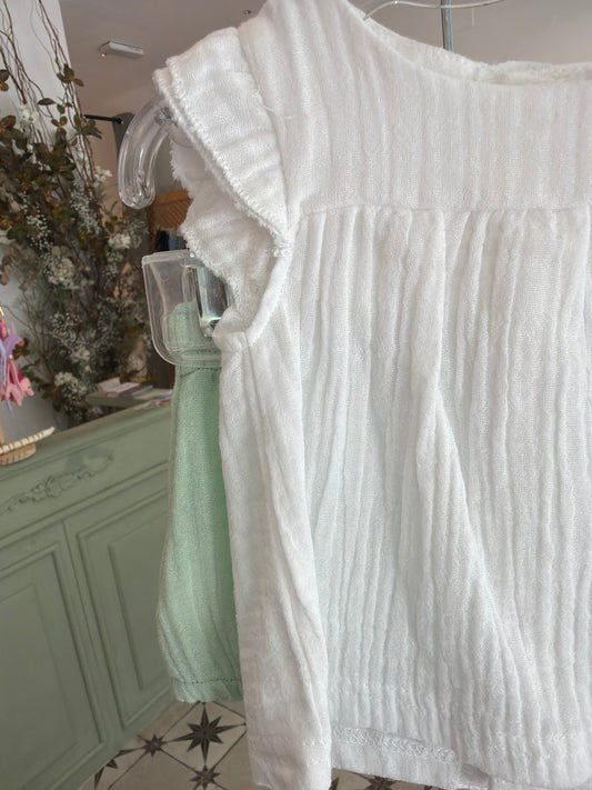 Conjunto verde agua