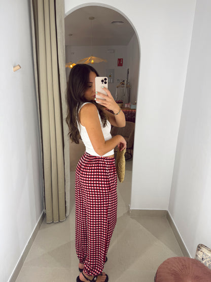 PANTALÓN BOMBACHO VICHY