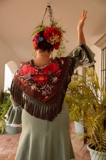 MANTONCILLO FABIOLA MARRÓN