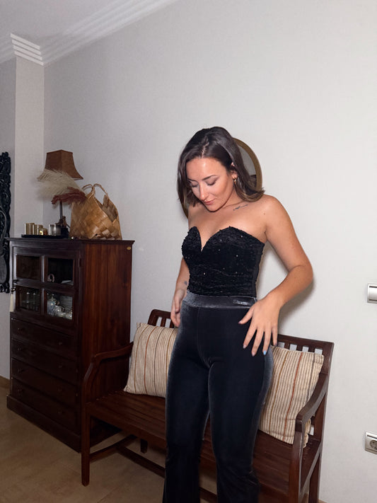 PANTALÓN TERCIOPELO GRIS