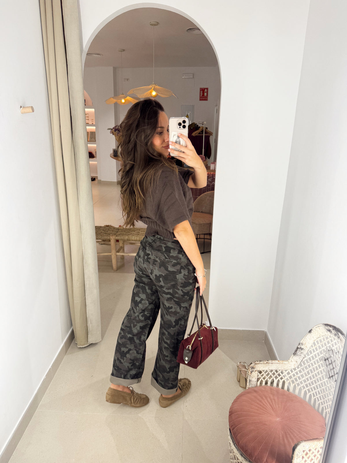 JEANS CAMUFLAJE RECTO