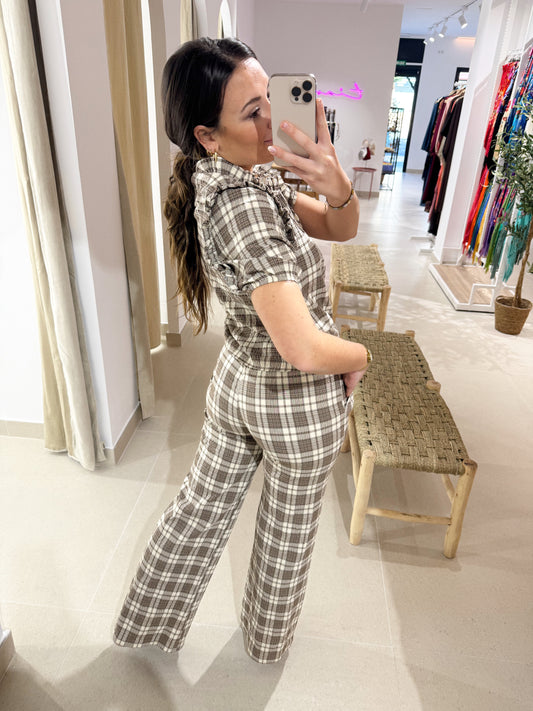 PANTALÓN CUADROS ARENAL