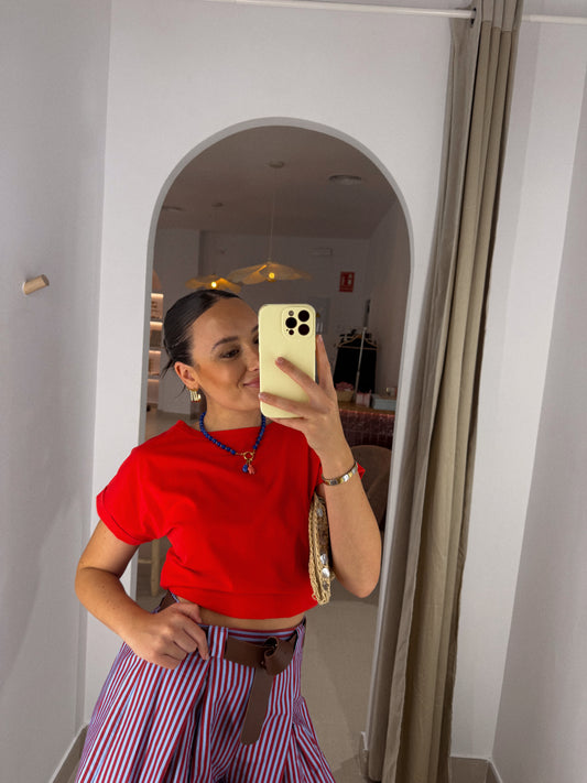 CAMISETA BASIC ROJA