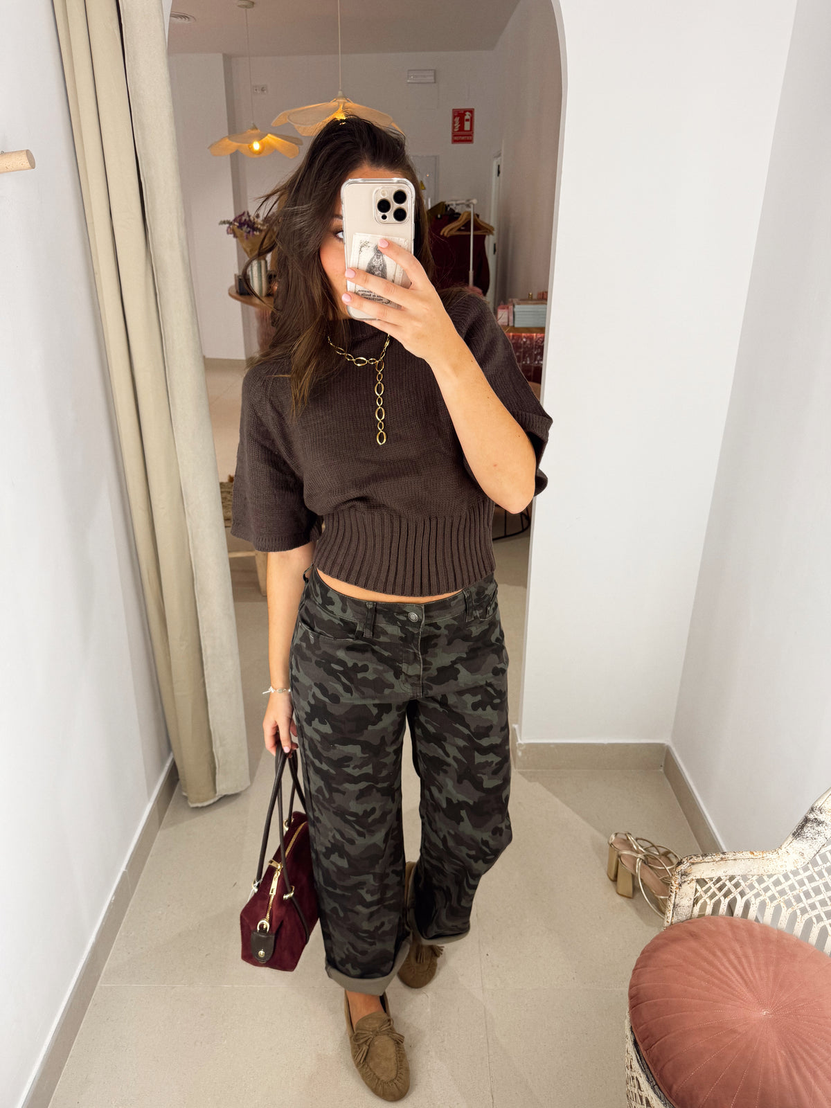 JEANS CAMUFLAJE RECTO