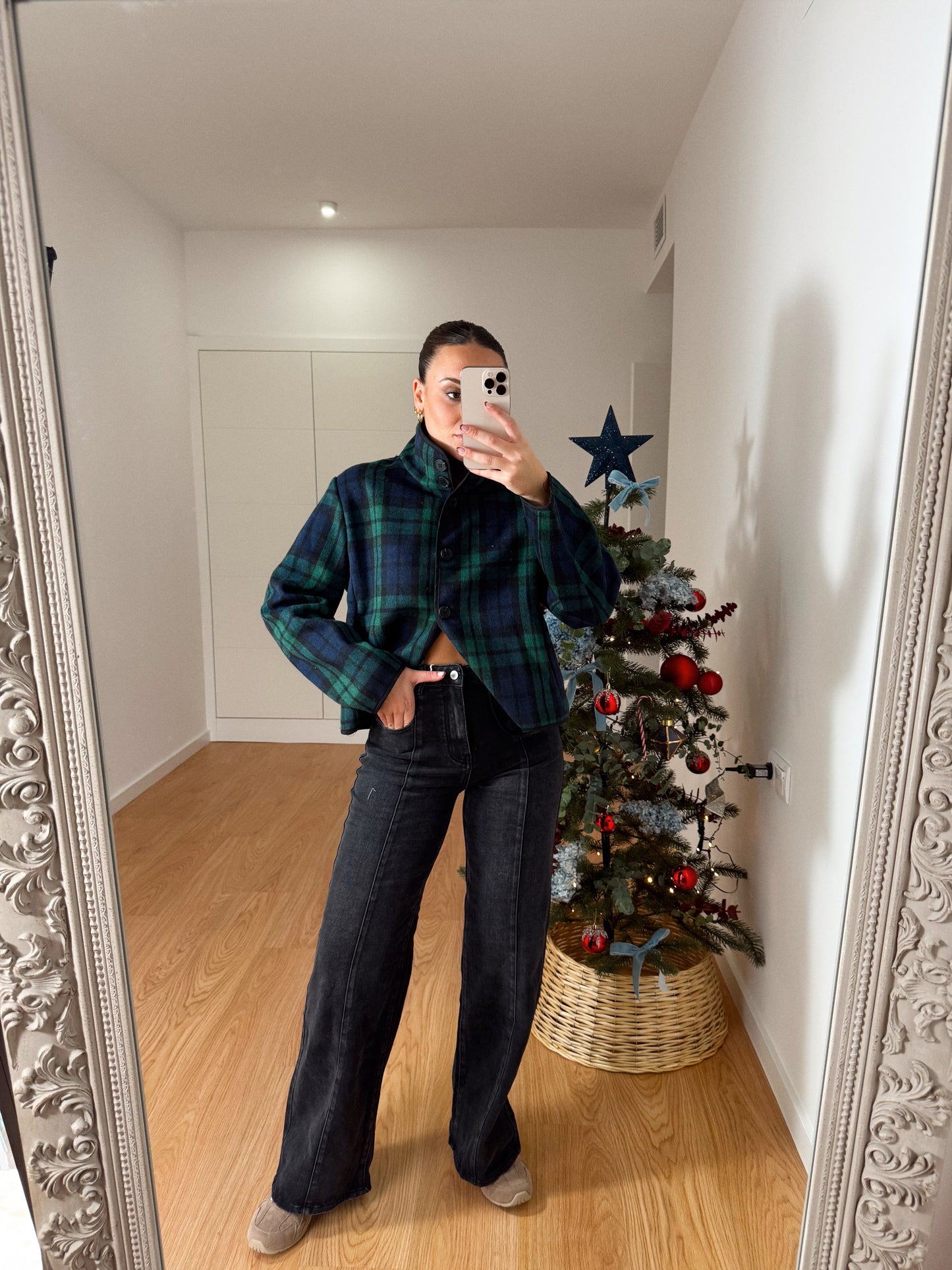 JEANS NEGRO COSTURAS