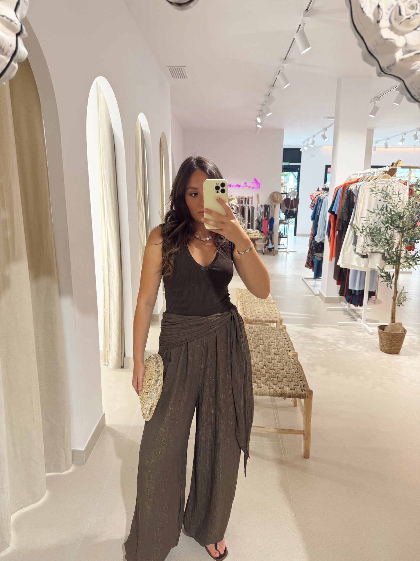 PANTALÓN IBIZA MARRÓN
