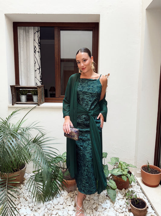 VESTIDO FLORIDA VERDE