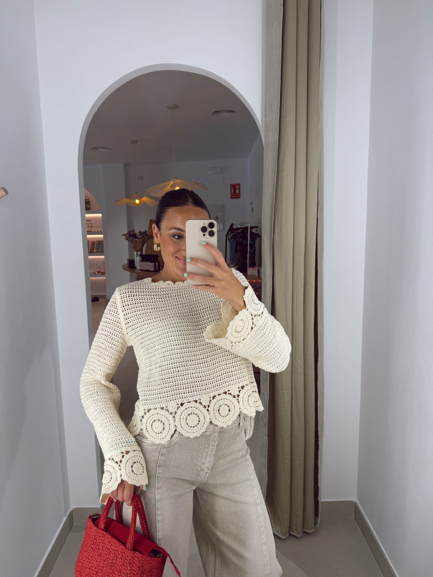 JERSEY PUNTO BEIGE