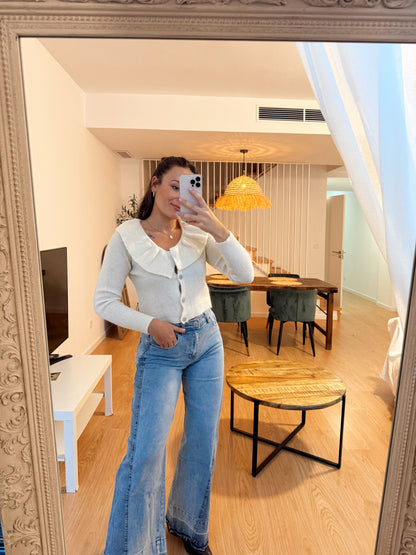 REBECA VOLANTITO BEIGE