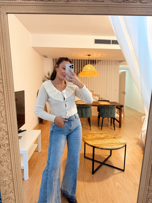 REBECA VOLANTITO BEIGE