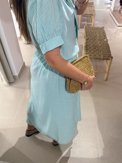 FALDA MAIA RAYAS AGUA/AZUL