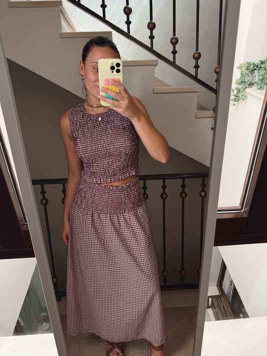 CONJUNTO PALERMO BERENJENA