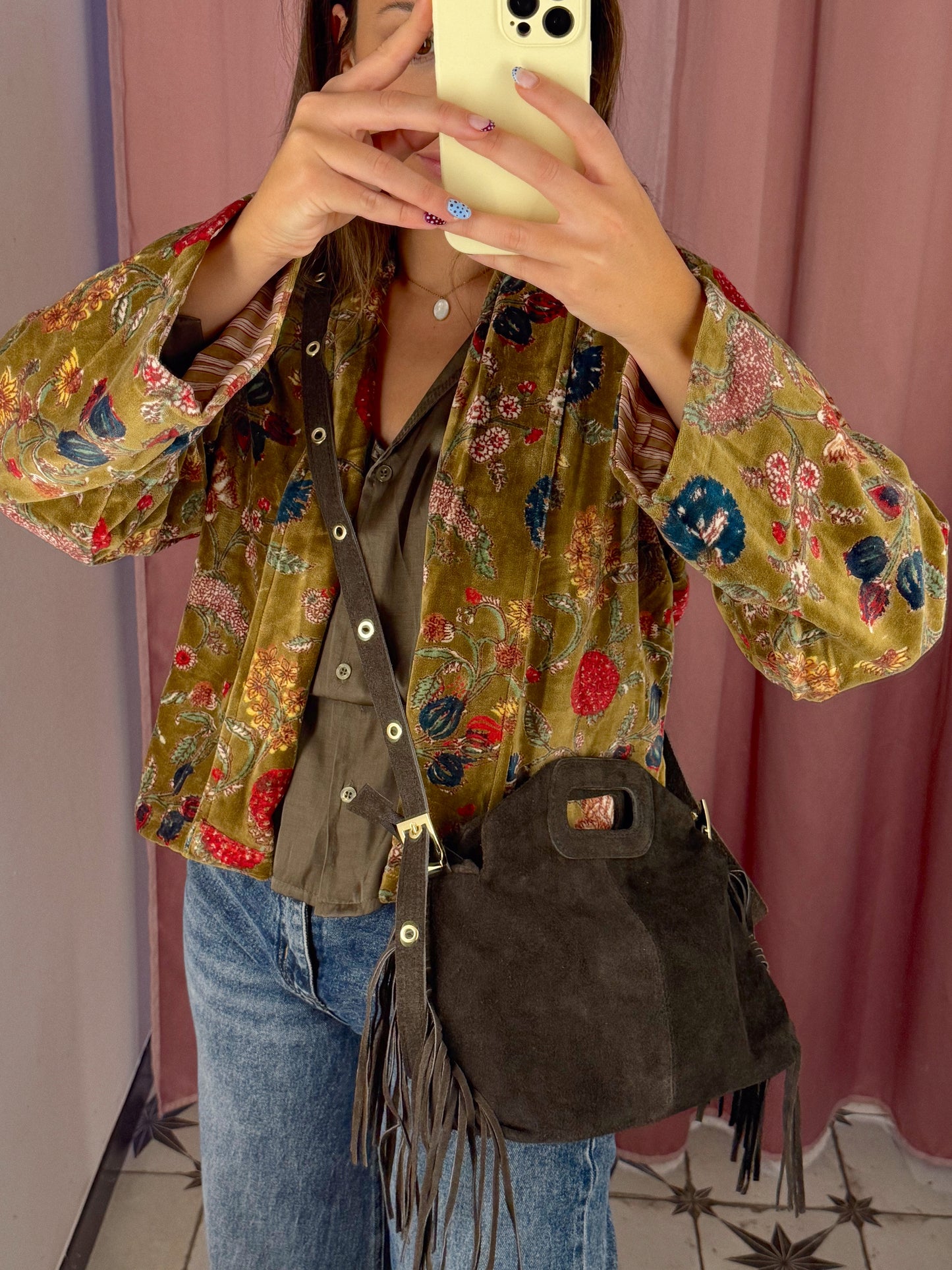 BOLSO TIBILI PIEL ANTE MARRÓN