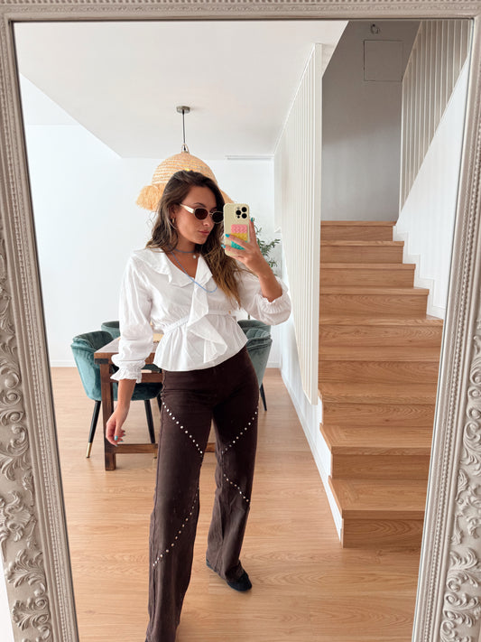 JEANS DIANE CHOCOLATE
