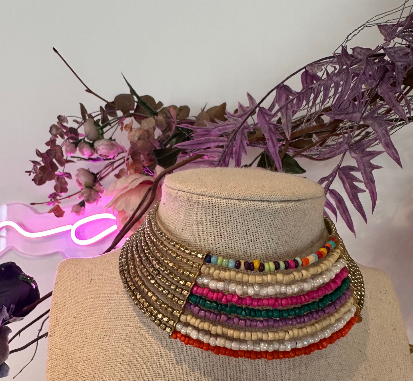 CHOKER COLOUR BOLITAS