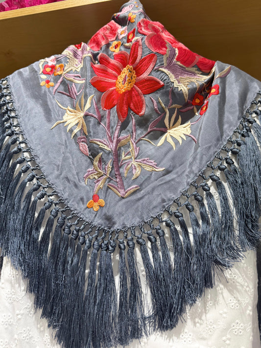 MANTONCILLO FABIOLA AZUL EMPOLVADO