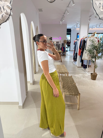 PANTALÓN IBIZA OLIVA