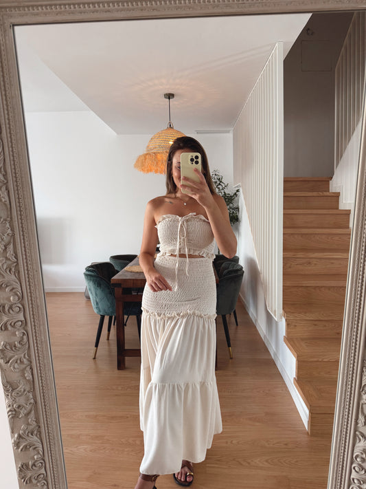 VESTIDO CASILDA BEIGE