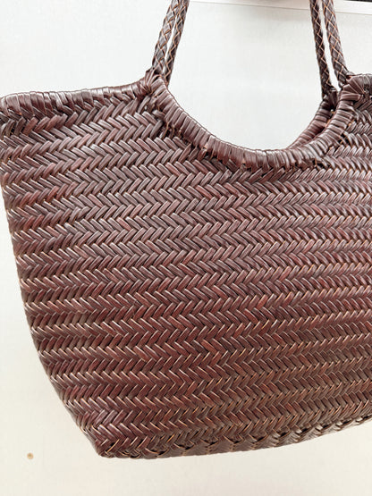 BOLSO TRENZADO PIEL PEQUEÑO