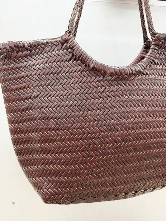 BOLSO TRENZADO PIEL GRANDE