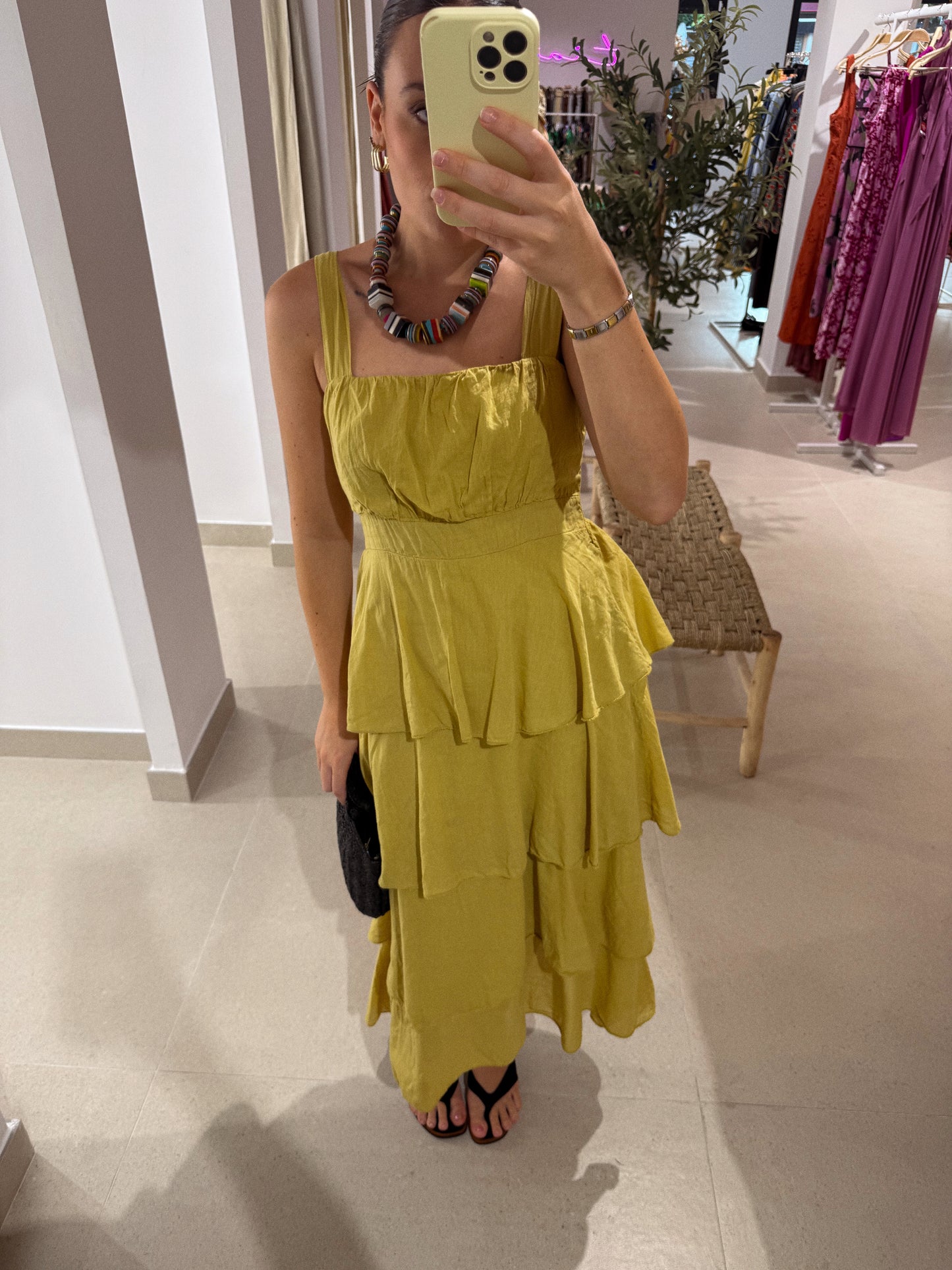 VESTIDO ÁMBAR LIMA
