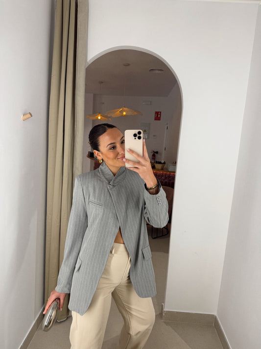 BLAZER GRIS LINE