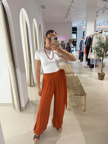PANTALÓN IBIZA TEJA