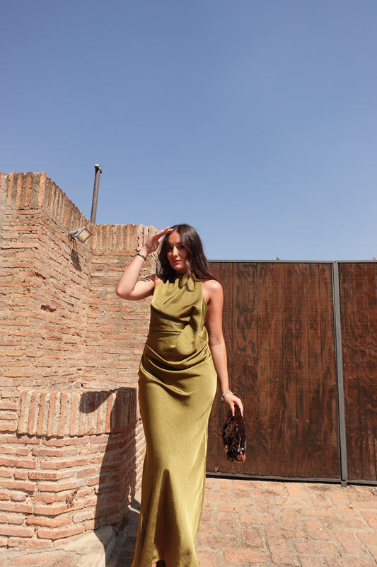 VESTIDO SUR OLIVA