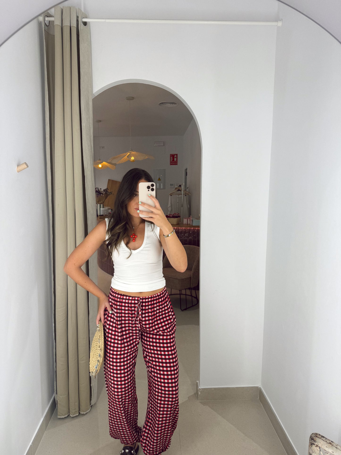 PANTALÓN BOMBACHO VICHY