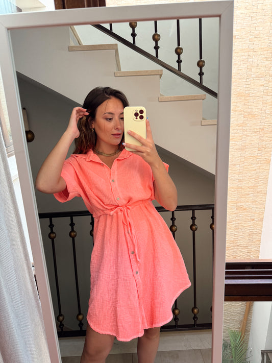 VESTIDO CUBA CORAL
