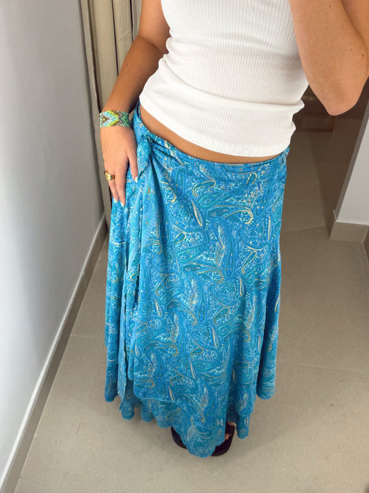 FALDA PAREO REVERSIBLE 34