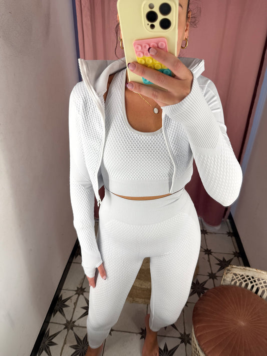 CONJUNTO 3 PIEZAS GRIS