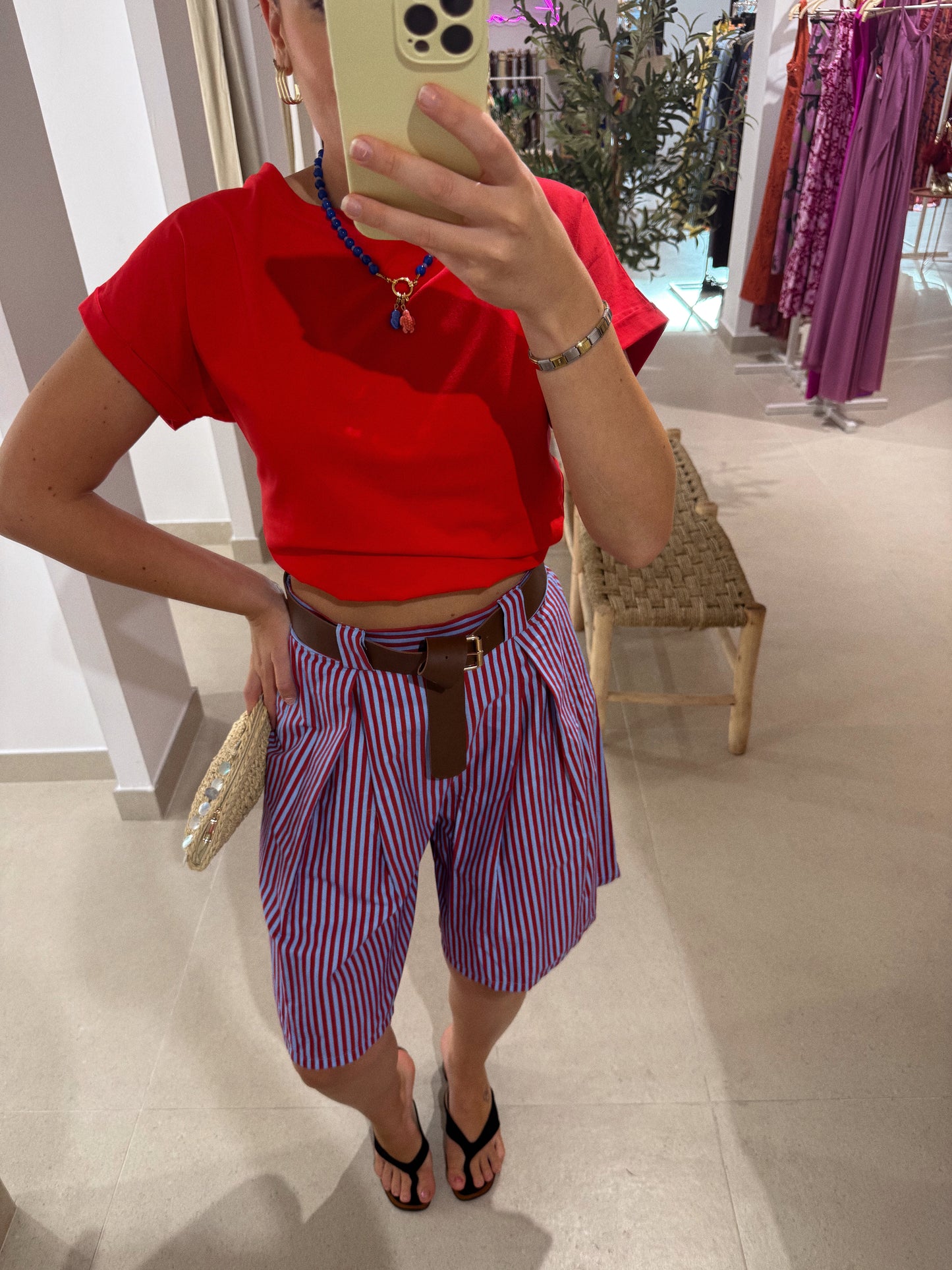 CAMISETA BASIC ROJA