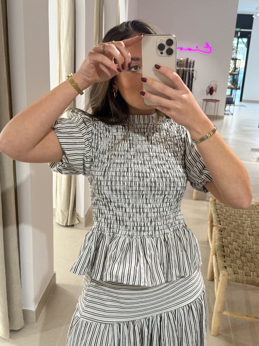 BLUSA ARIZONA NIDO MARRÓN