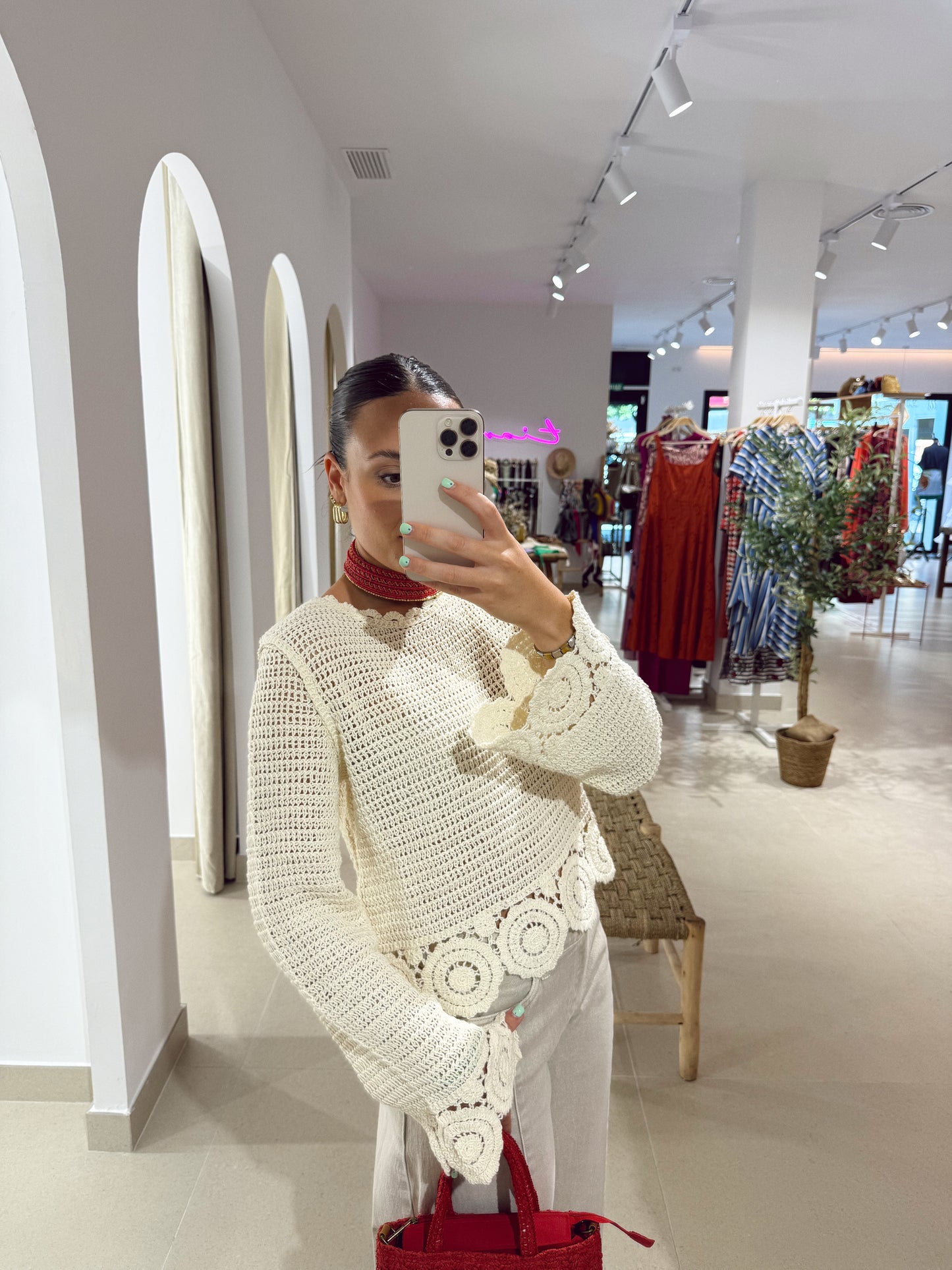 JERSEY PUNTO BEIGE