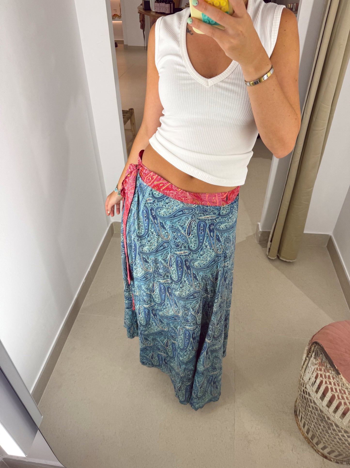 FALDA PAREO REVERSIBLE 36
